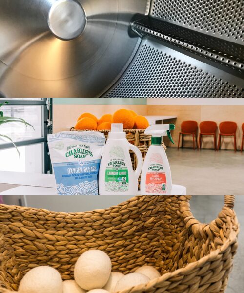 High spin laundromat in Boise, Idaho - Complimentary Detergent and Dryer Balls