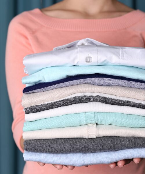 Try our laundry service - wash dry, fold with pickup and delivery available