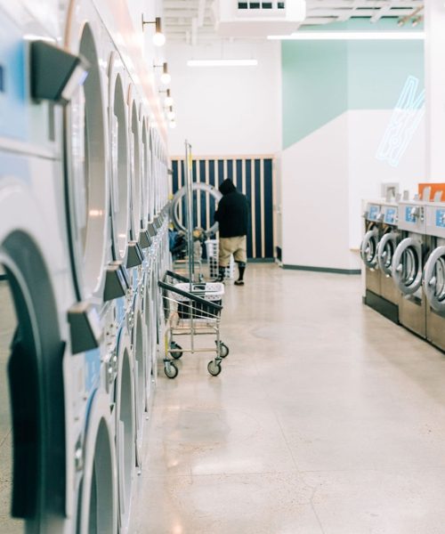 Brand new and efficient laundry machines for washing and drying